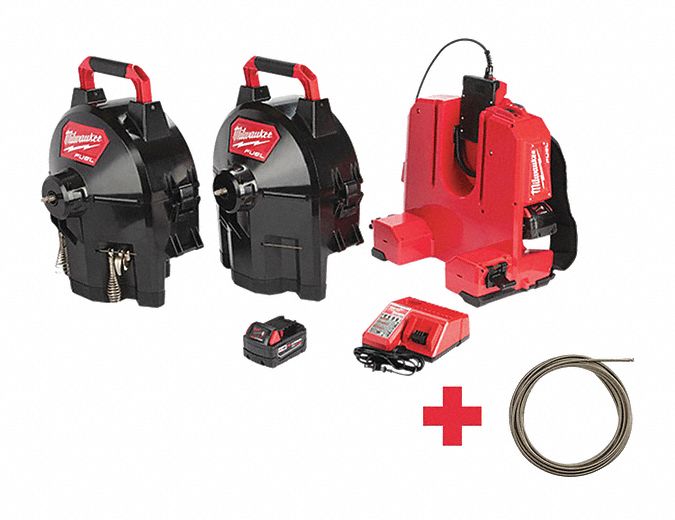 Drain Gun Kit, (2) Batteries Included