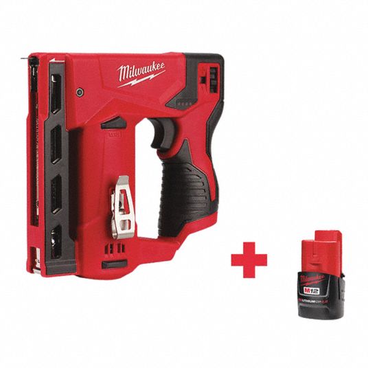 Milwaukee m12 cordless staple gun hot sale