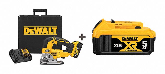 Jigsaw: Top Handle, T-Shank, Orbital Stroke, 3, 200 stroke/min Stroke Rate - Max, Brushless