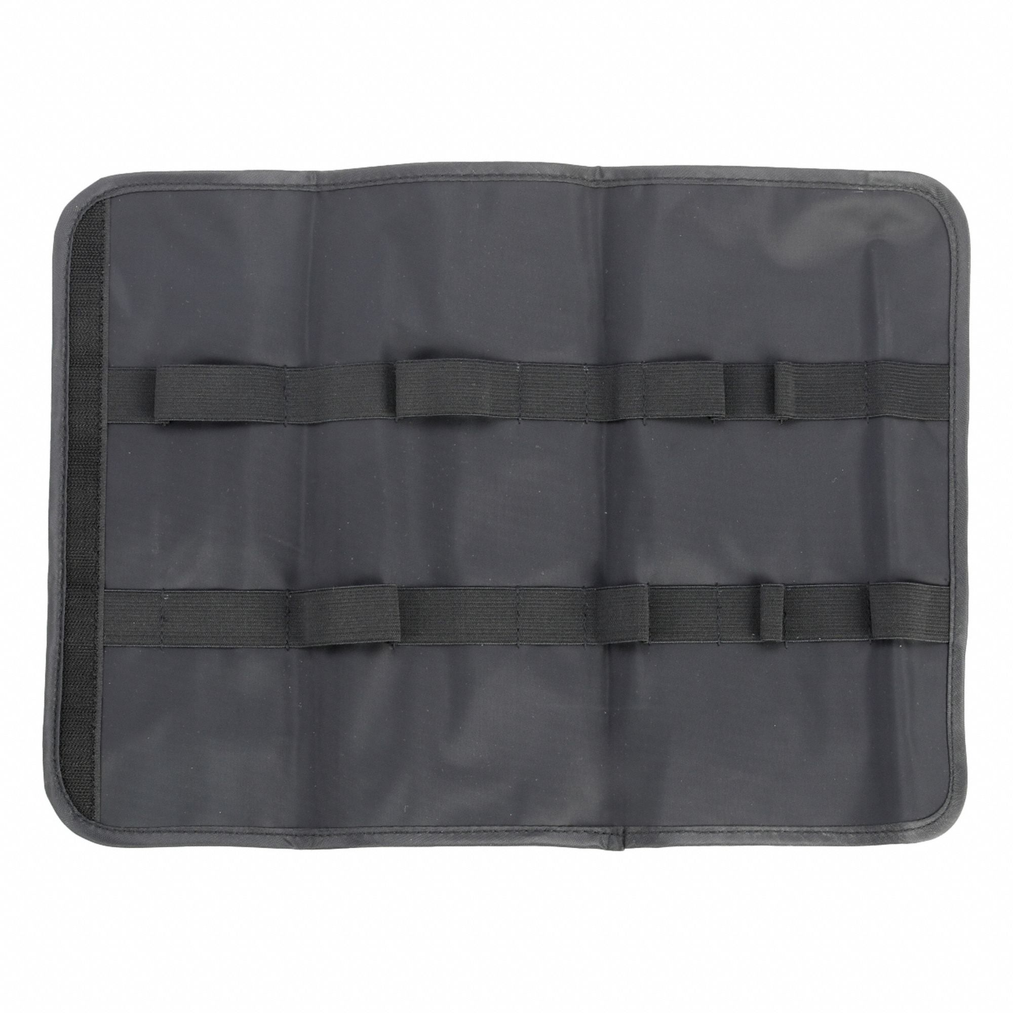 Wrench Roll: Black, 12 in Overall Lg, Polyester, Hand Tools