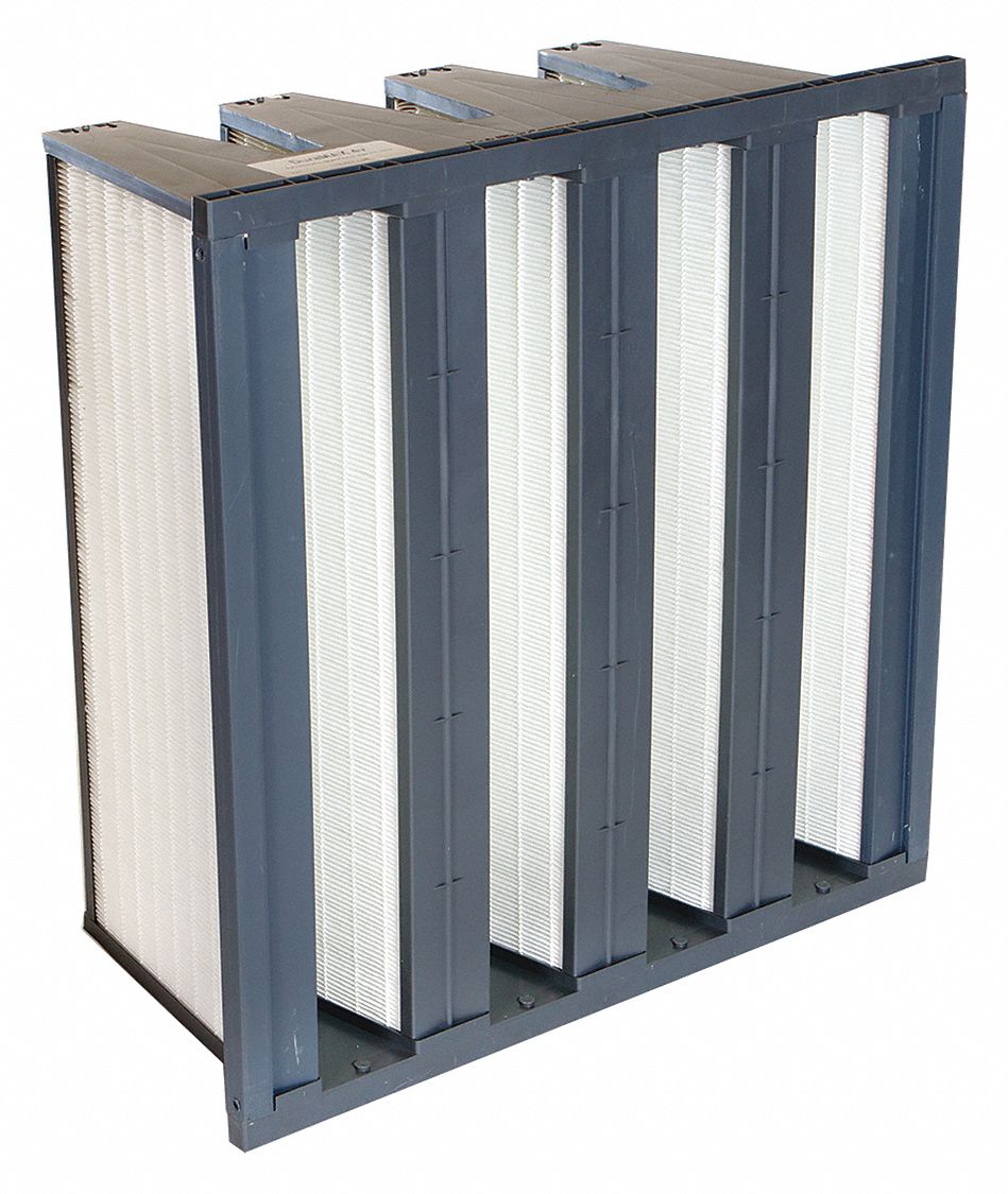 KOCH, MiniPleat Filter,4V,MERV15,20"x24"x12" 165U11111600102