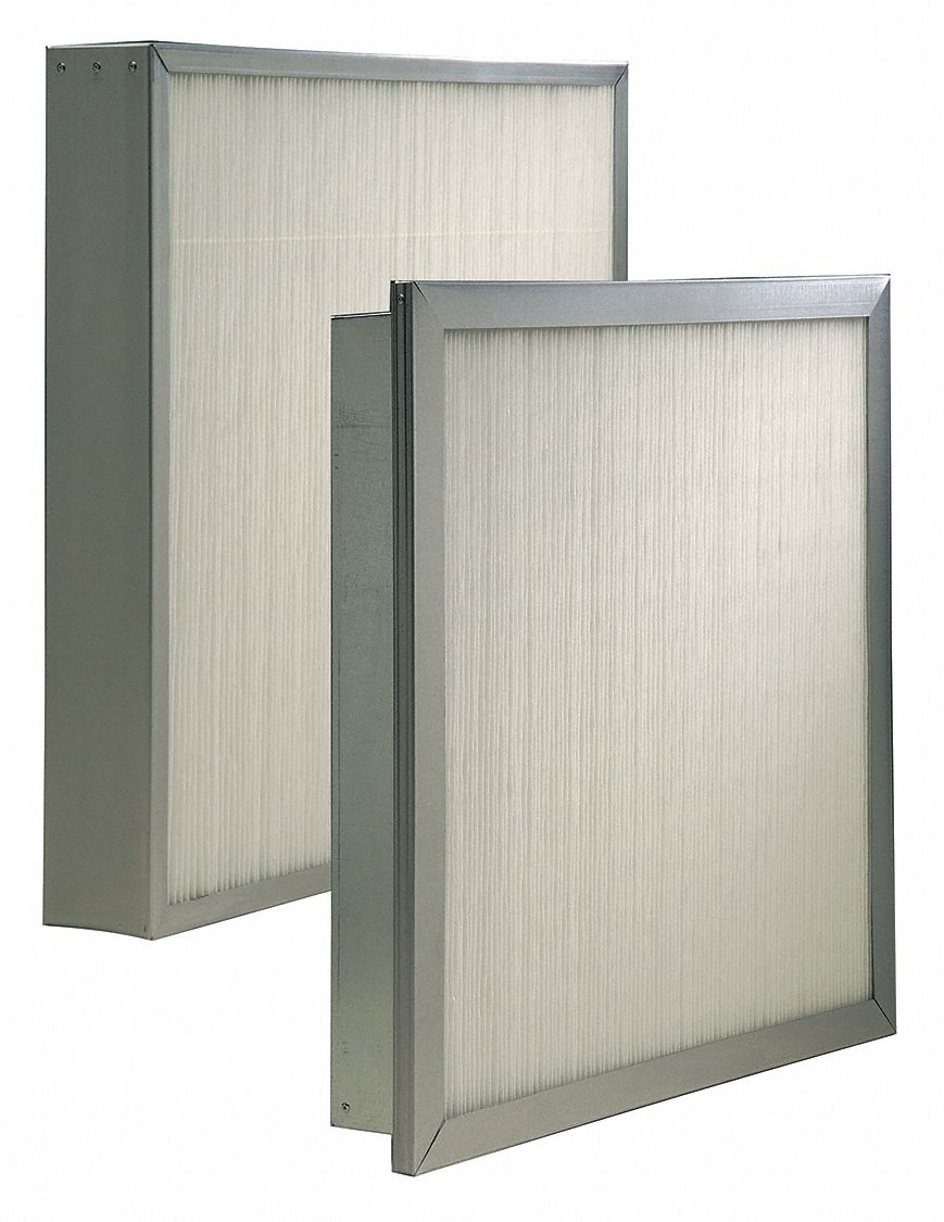 KOCH, MiniPleat Filter,SH,MERV14,24"x24"x4" 166G41120720001 Grainger