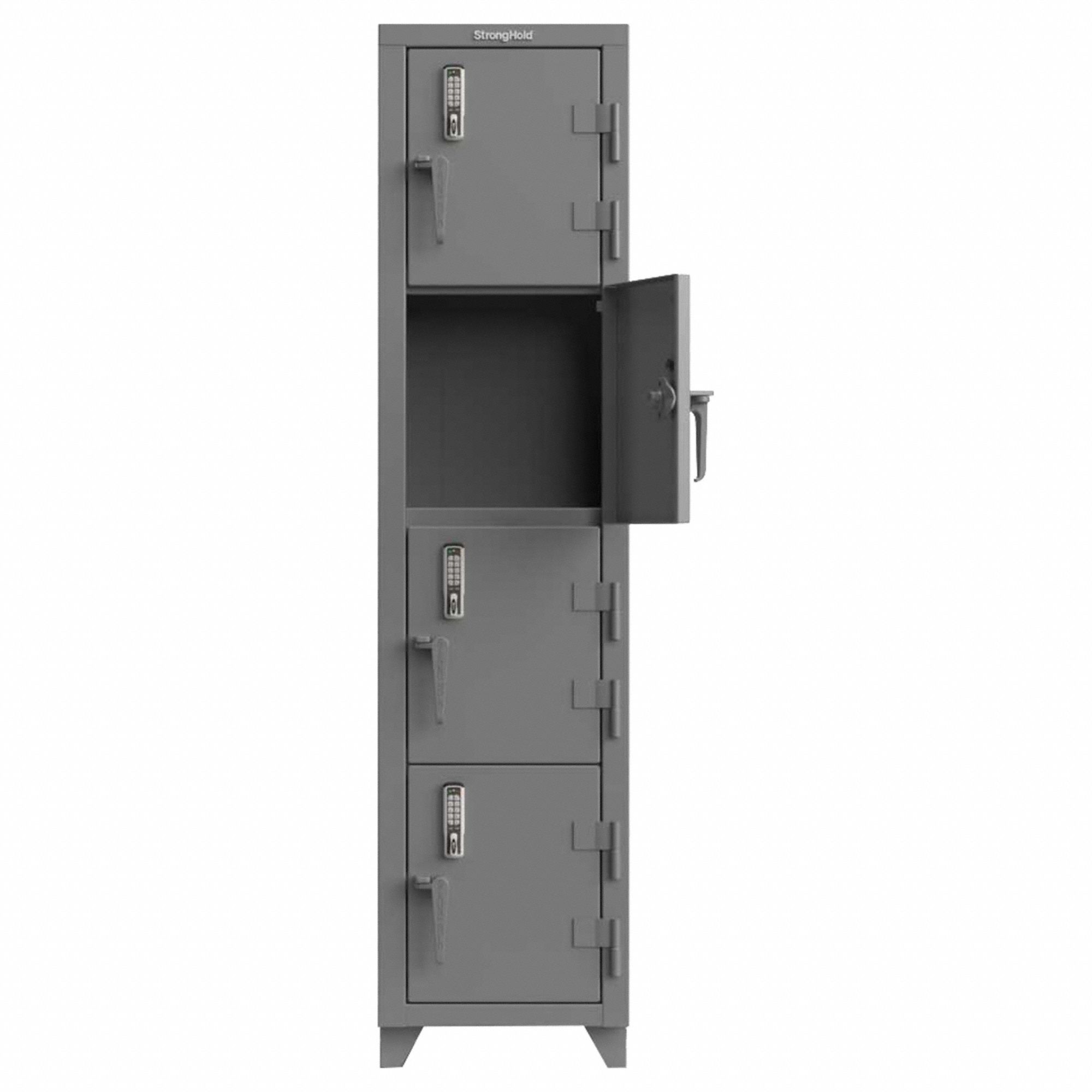 STRONG HOLD 18 In X 18 In X 75 In 4 Tiers Locker 804U70 1 66 4D 18 
