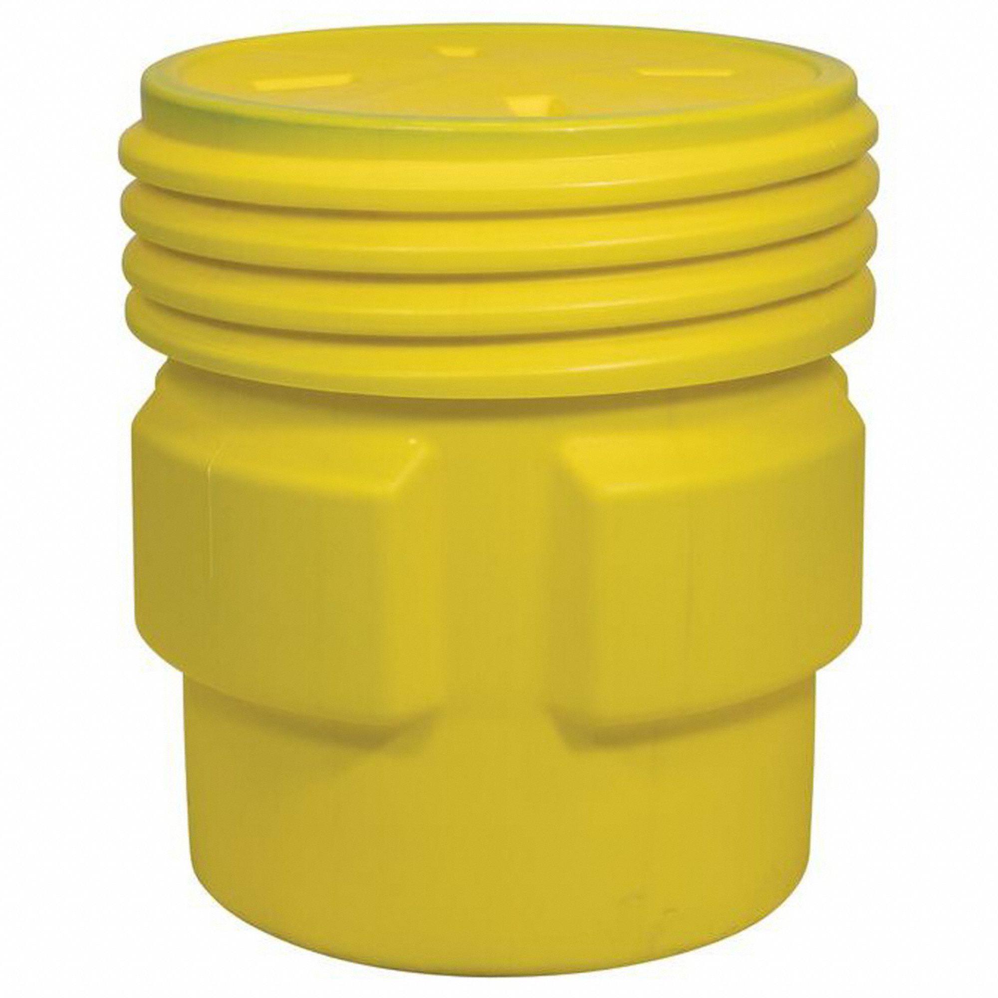 OVERPACK DRUM, HDPE, 65 GAL, SCREW-ON LID, UNLINED/NO INTERIOR COATING, 33¾ IN X 31 IN
