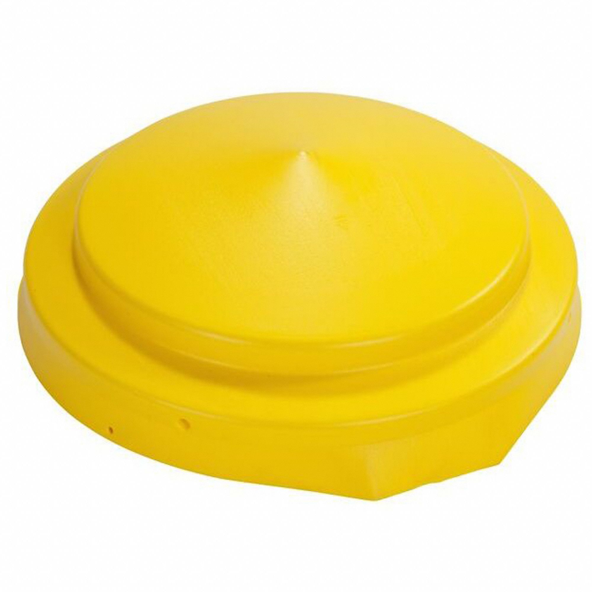 DRUM COVER, YELLOW, POLYETHYLENE, SNAP-ON LID, FOR 55 GAL DRUM CAPACITY, 1666