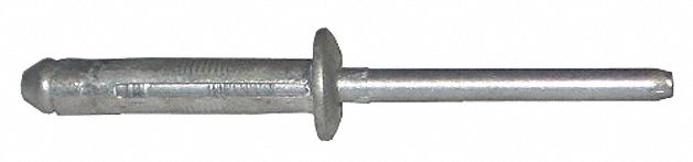 Rivet, Tri-Grip, Aluminum, .040-.500, PK100