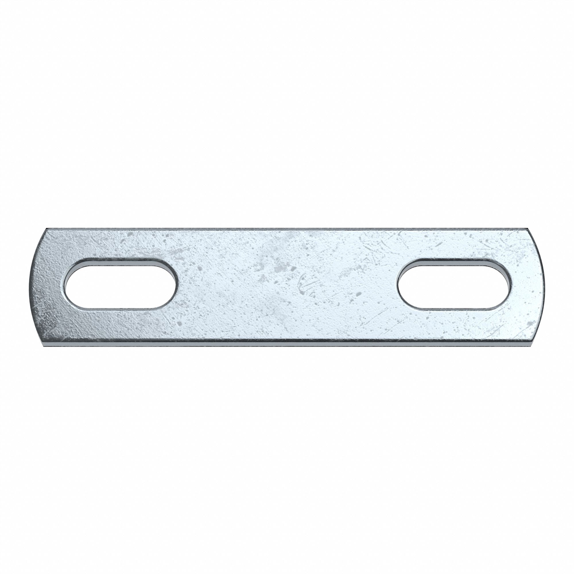 UBolt Mounting Plate Zinc Plated, Bulk Pack Pack Size, 2 1/16 in