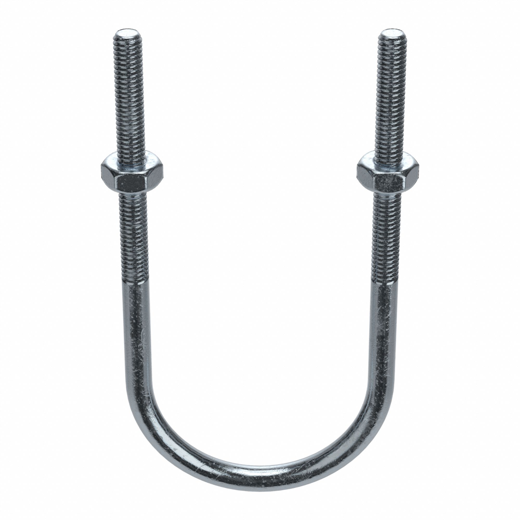 STANDARD U-BOLT, STEEL, ZINC PLATED, 5/16