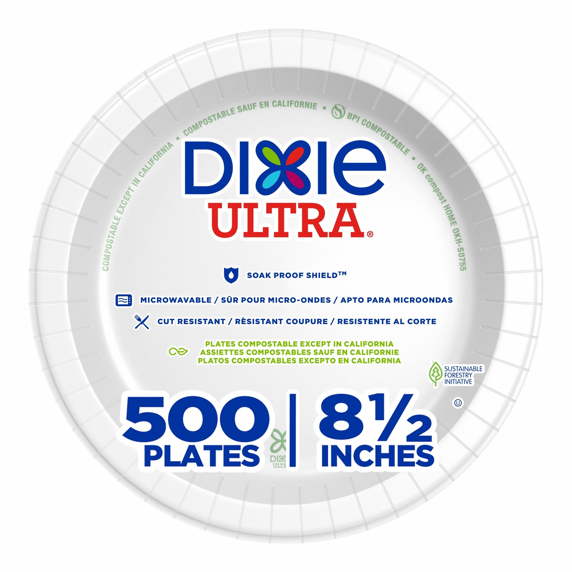 Disp Paper Plate,