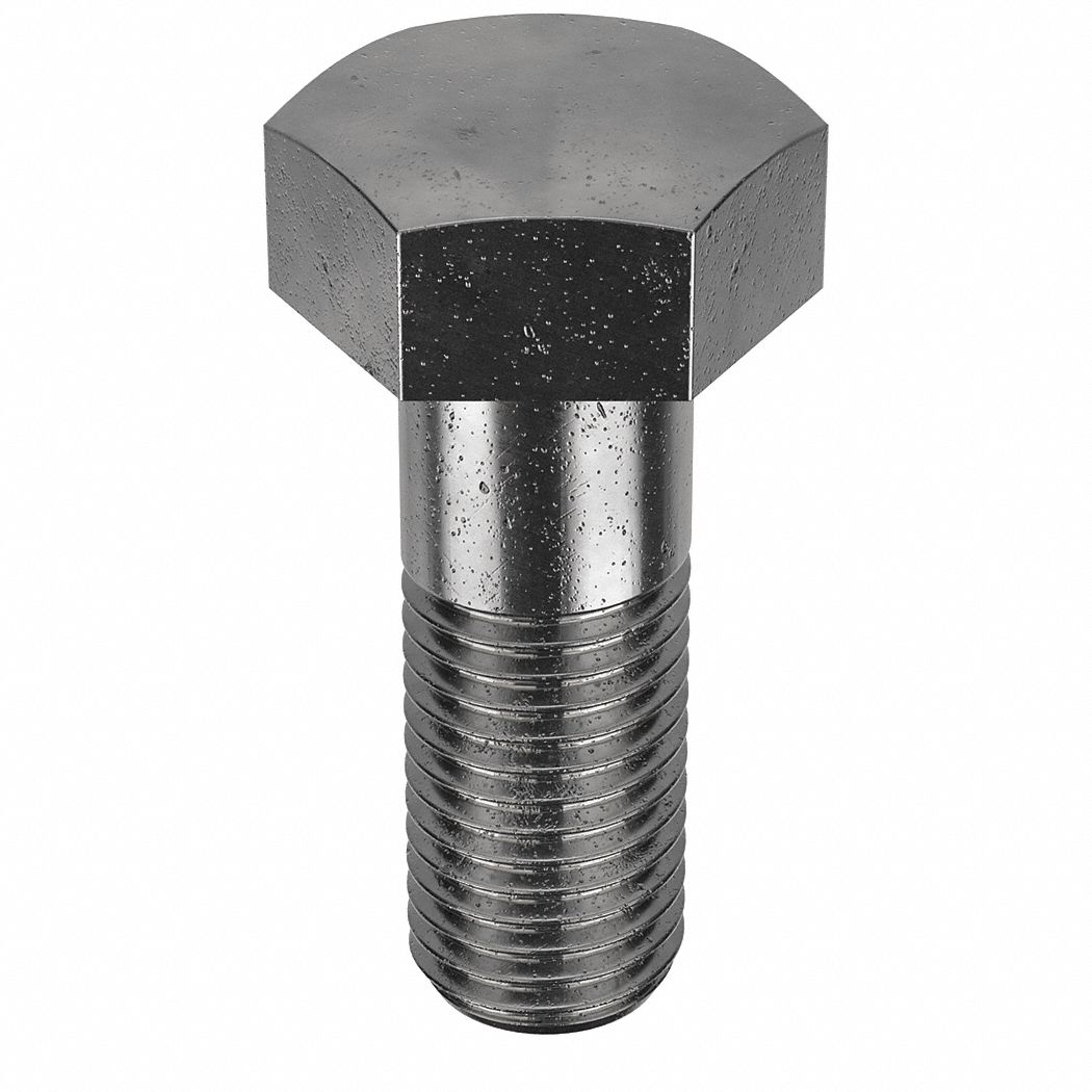Structural Bolt: Steel, Class 10.9, Black Oxide, M16-2.00 Thread Size, 55 mm lg, 50 PK