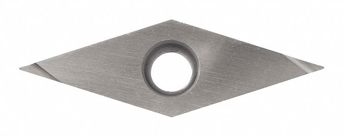 Turning Insert, Diamond, VBGT 2202RF KW1