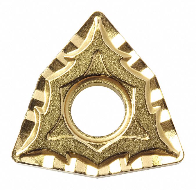 Trigon Turning Insert, PVD Cermett