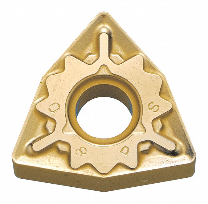Trigon Turning Insert, PVD Cermett
