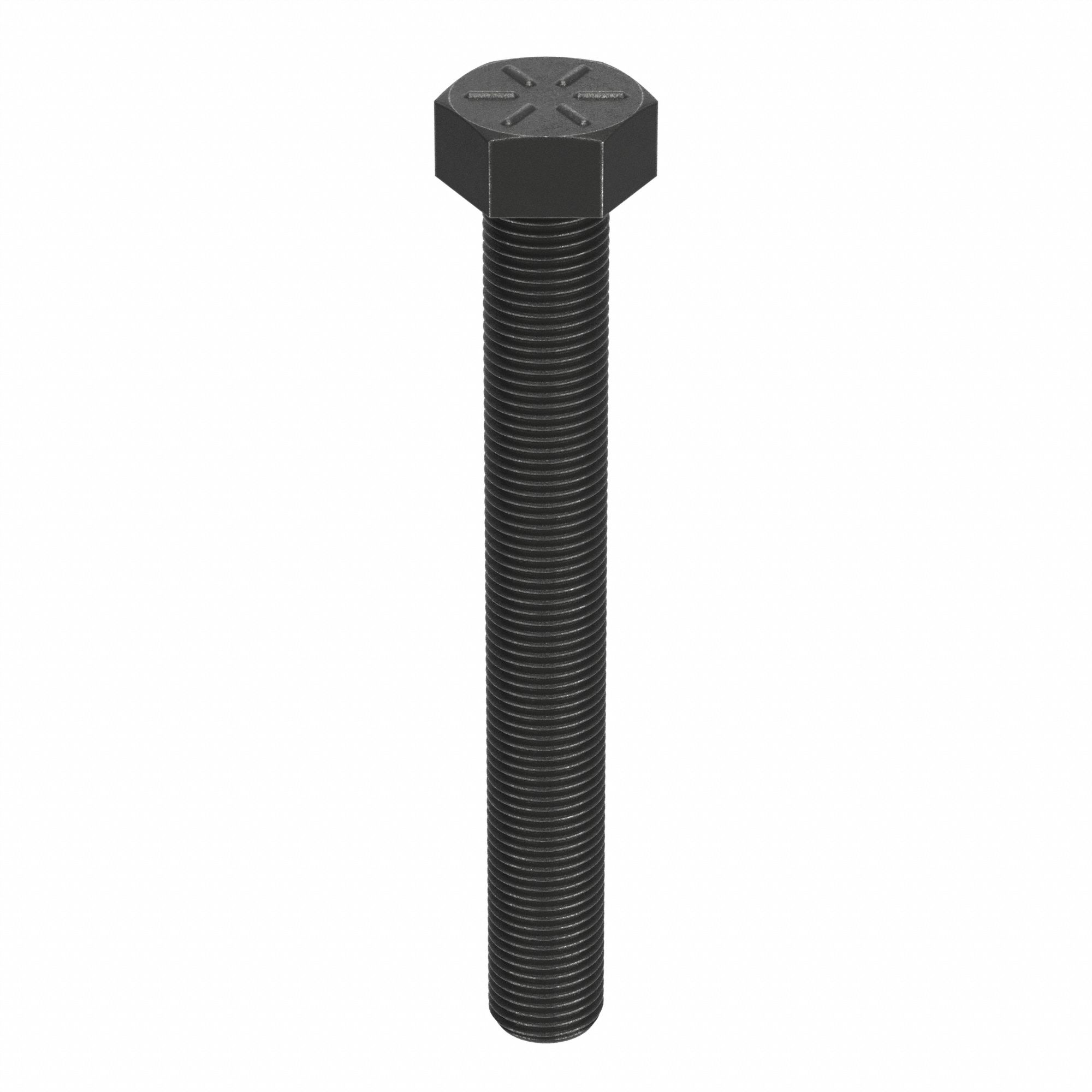 Hex Head Cap Screw: Steel, Grade 8, Black Oxide, 7/16"-20, Fine, 6 in lg, Globally Sourced, 10 PK