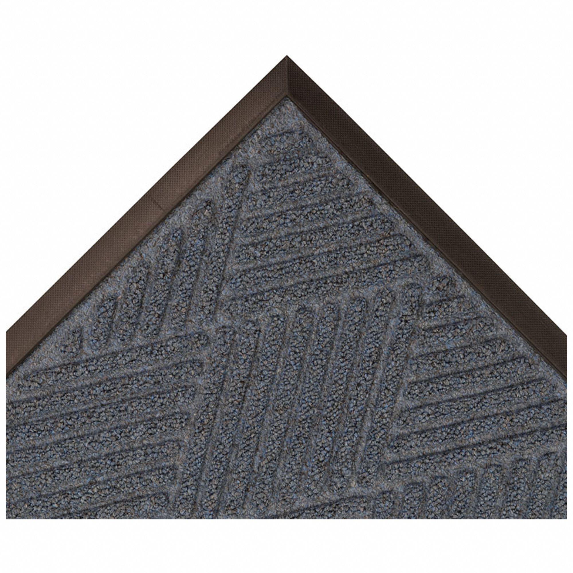 Carpeted Entrance Mat, Slate Blue, 3ftx4ft