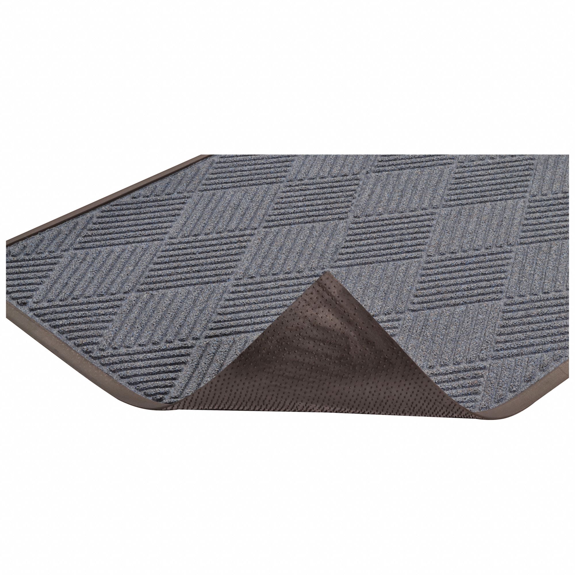 CONDOR Entrance Mat: Indoor, Rectangle, 3 ft Mat Lg, 24 in Mat Wd, 3/8 ...