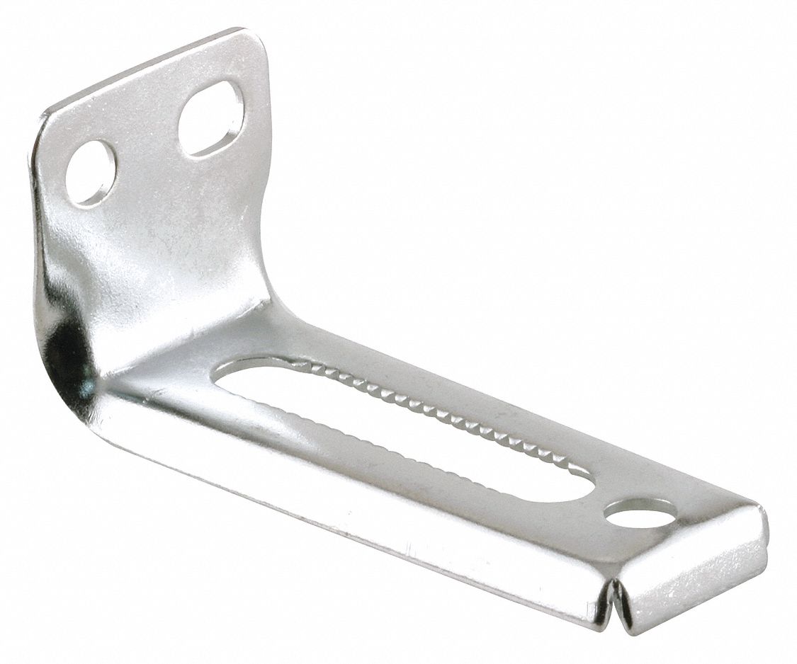 SUPPORT REPAR PORTE PLACARD,3-3/4PO L,PR