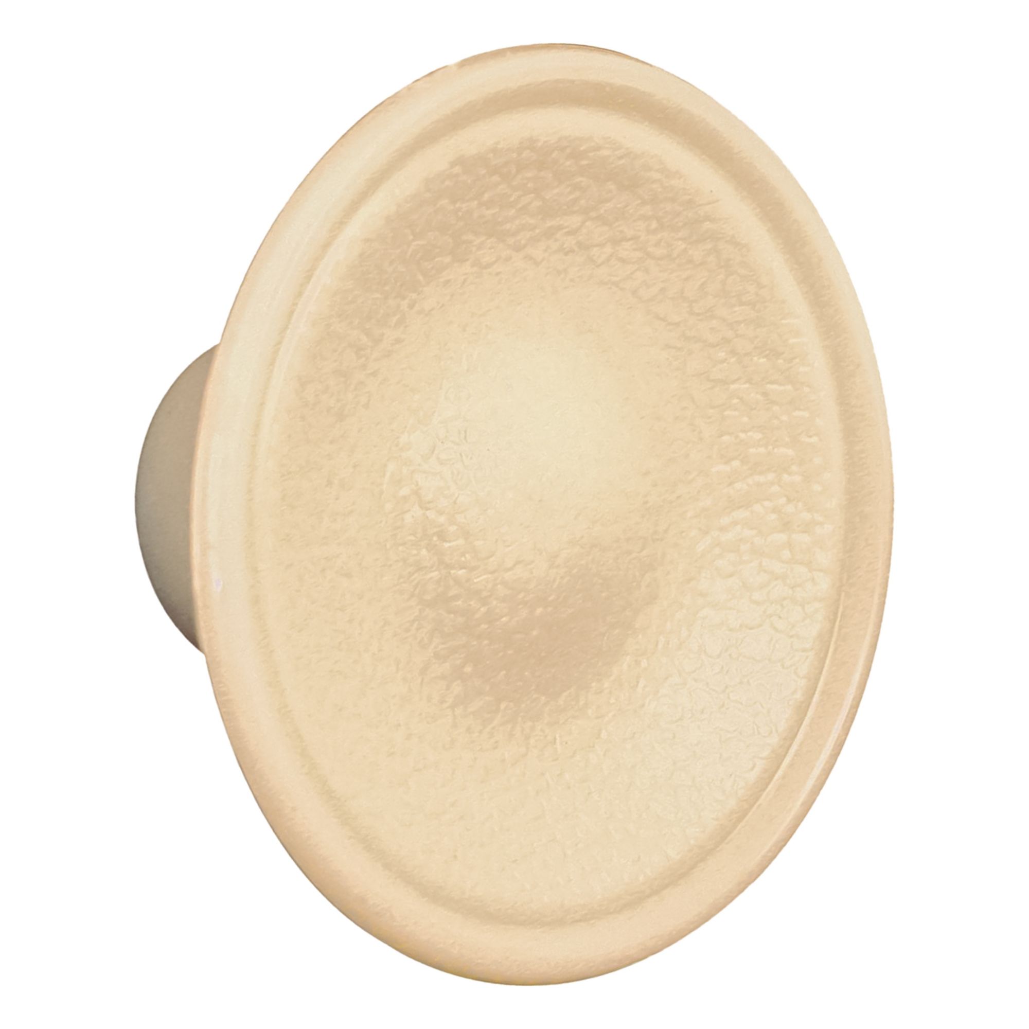 Closet Door Pull Knob Plastic Ivory PR