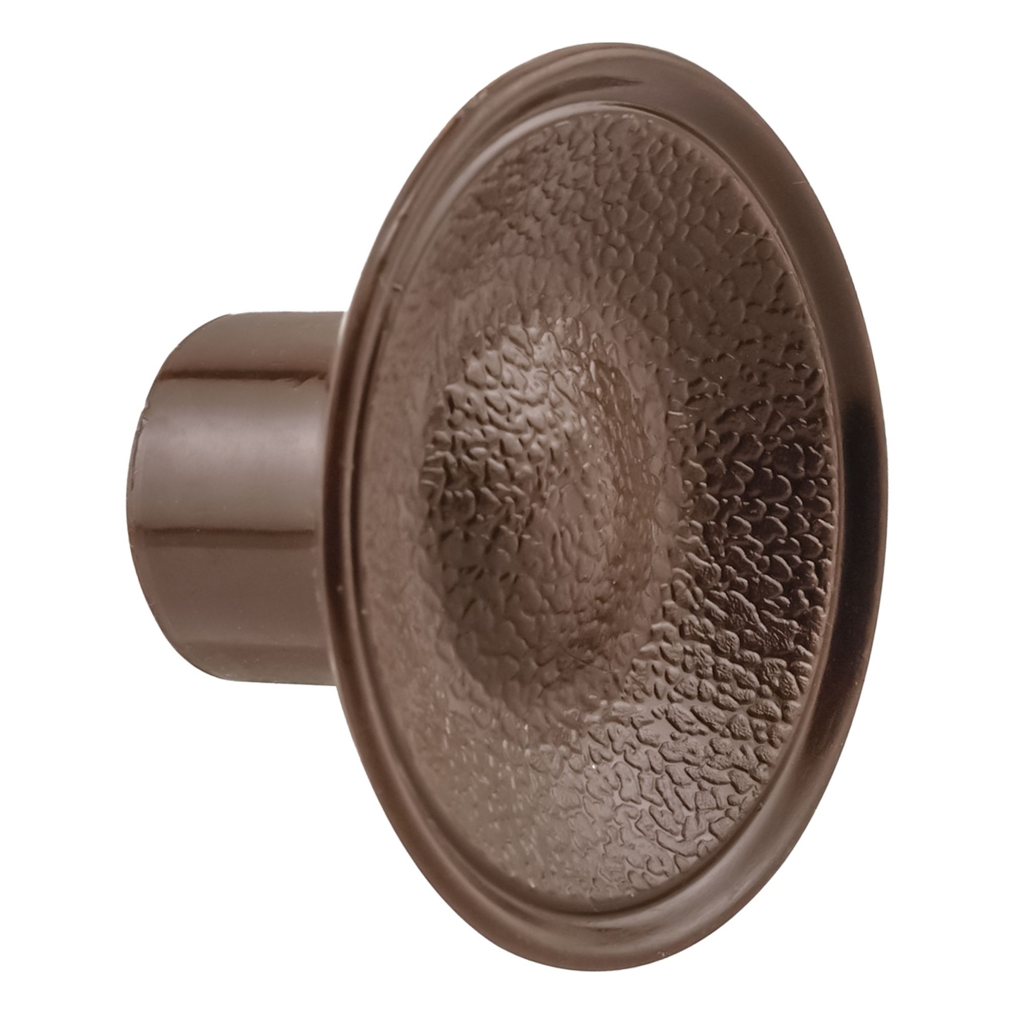 Closet Door Pull Knob Plastic Brown PR