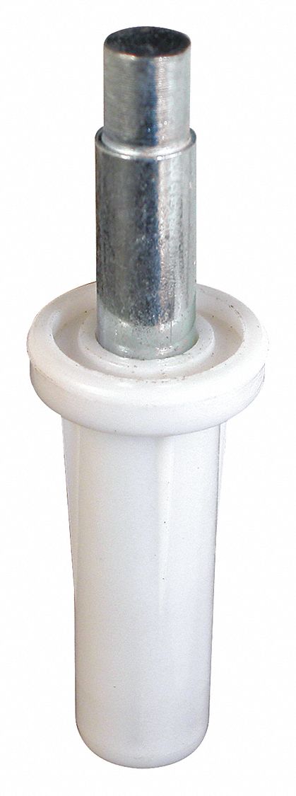 Pivot Pin: 2 1/2 in Lg, 3 3/4 in Wd, 30 lb Max Wt, 1 PR