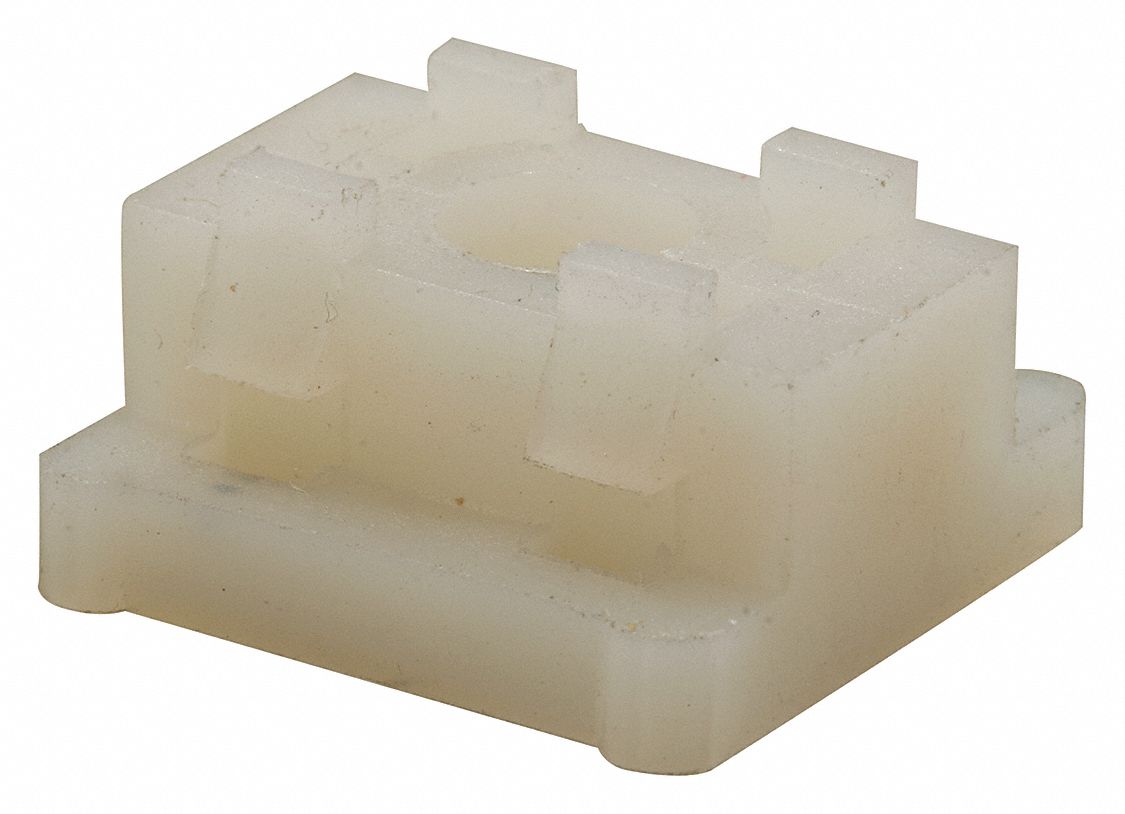 Guide: 3/4 in Lg, 3 13/16 in Wd, 30 lb Max Wt, 4 PK