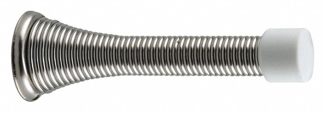 Spring Door Stops 3 Chr H/D Flex PK5