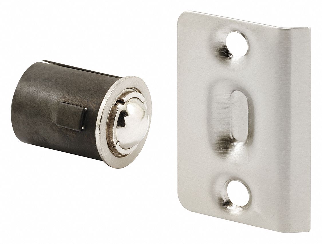 Bullet Ball Catches Satin Nickel PK10