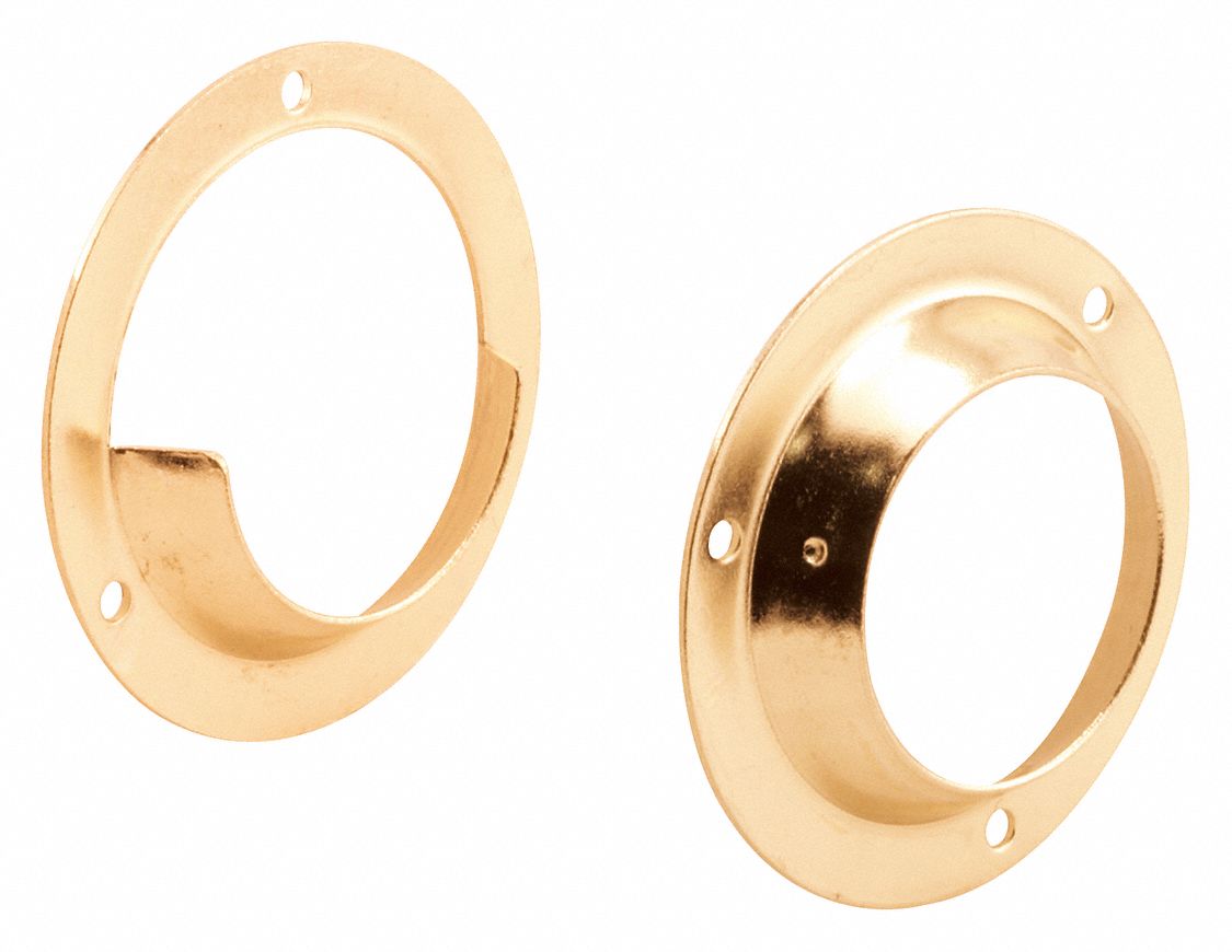 PRIMELINE, Sliding or Swinging Door, Stamped Steel, Closet Door Pole Socket 430X74N 6987