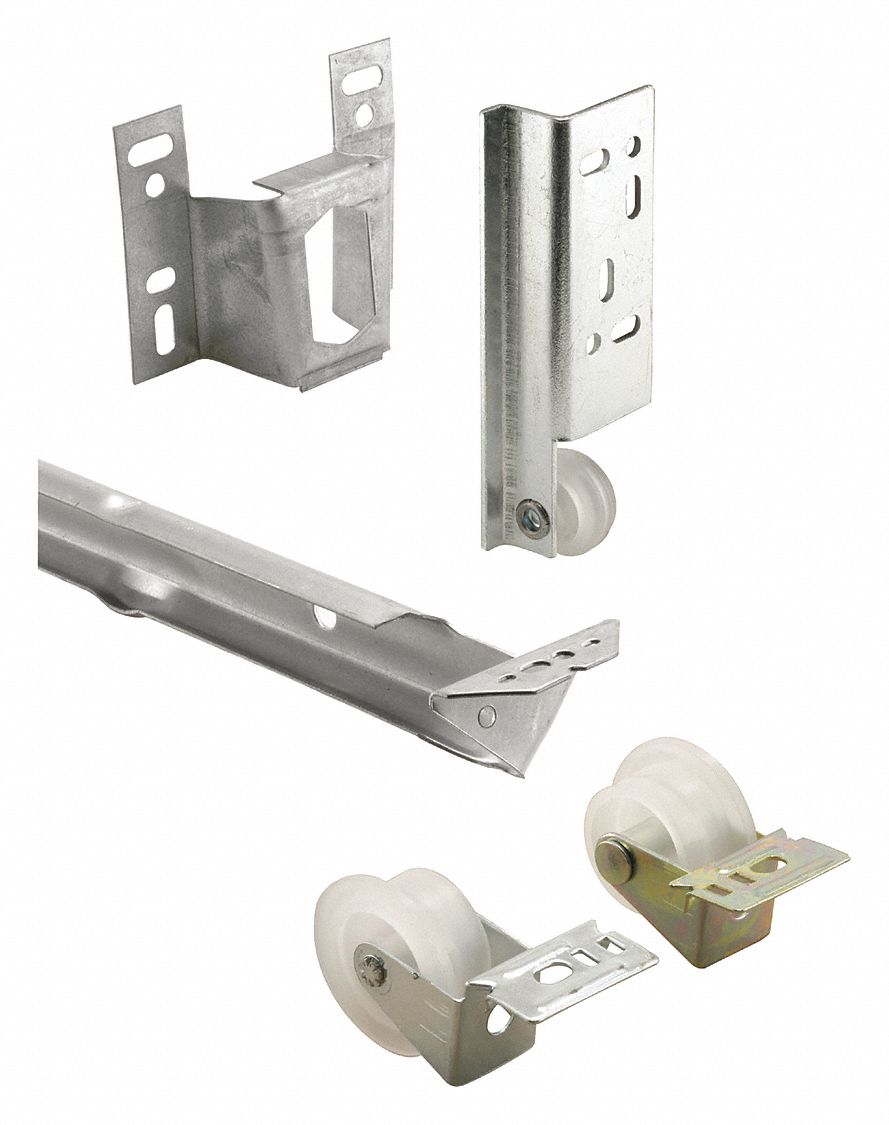 PRIME-LINE Drawer Track Kit: Conventional, Side, Friction, Unfinished,  Full, Front, 23 in Travel Lg