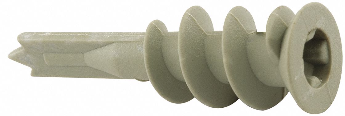 Anchor/Screw, Plastic, Zip-It