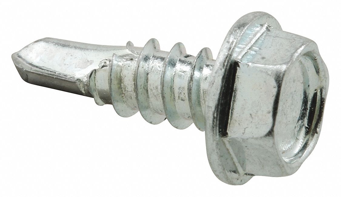 Tek Screws 8x1/2 Hex Head PK100