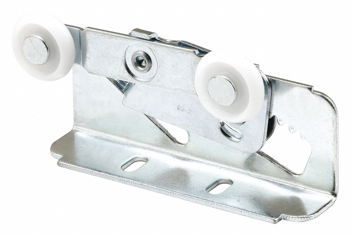 GUIDE DES PORTES DE PLACARD,3-3/4PO L,PR