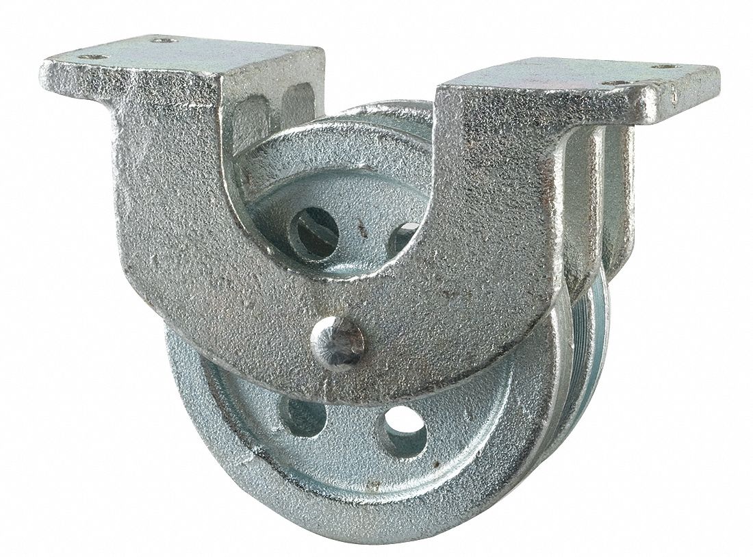 steel cable pulley