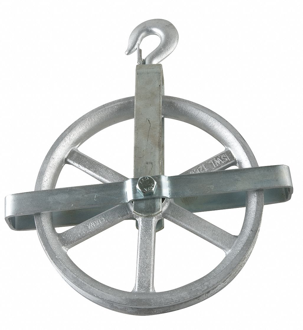 3 wheel pulley