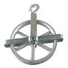 WELL WHEEL PULLEY BLOCK,FIBROUS ROPE