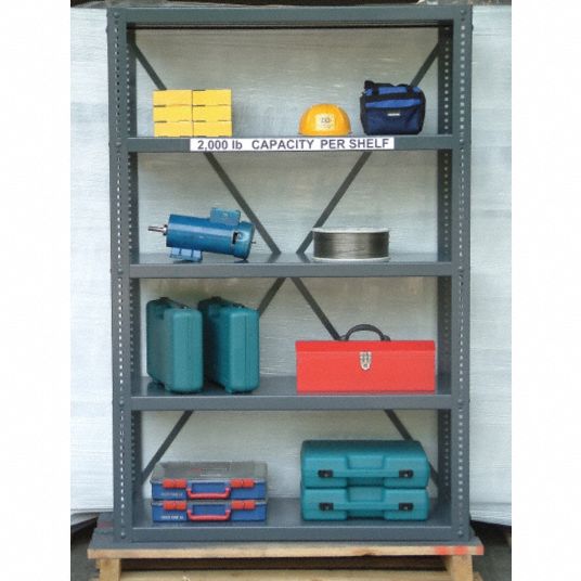 72in 5-Shelf Steel Storage Rack