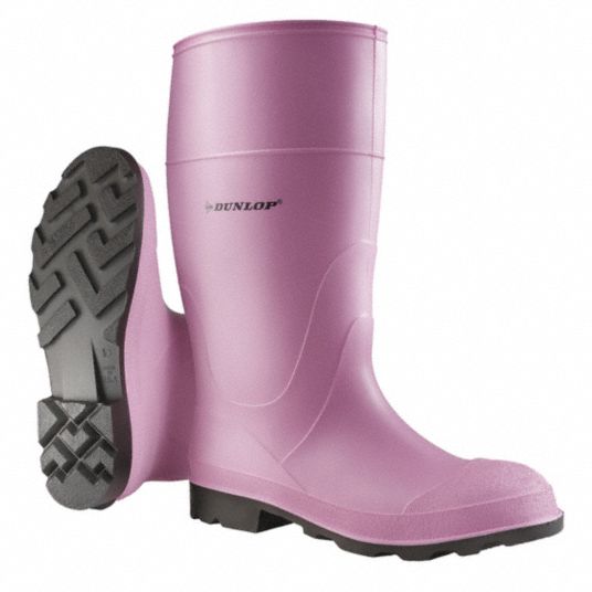 Womens steel toe rain hot sale boots