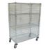 Wire Security Carts with Adjustable Shelves