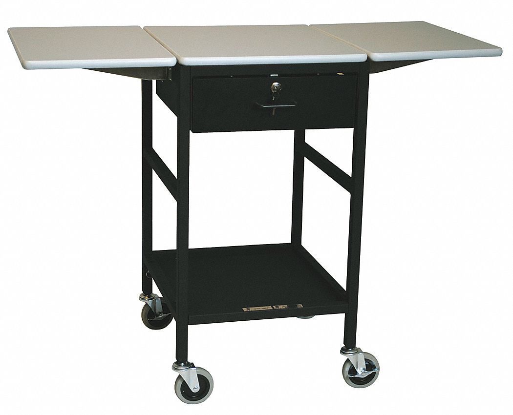 16A696 - Adjustable Height Mobile Work Table 18In