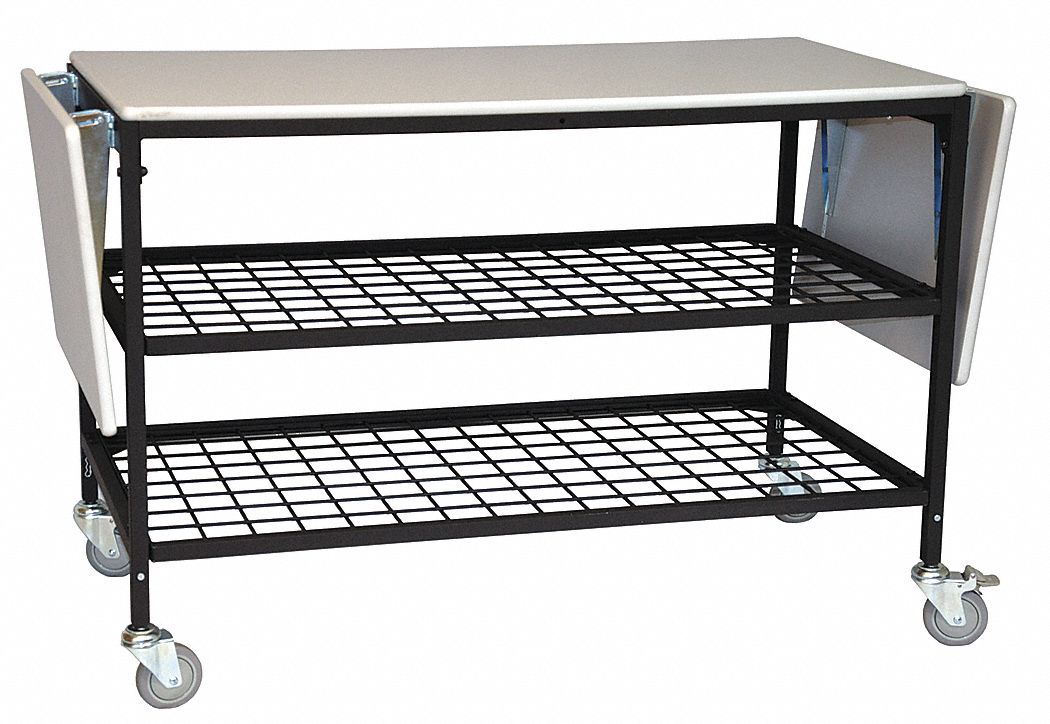 16A706 - Adjustable Mobile Work Table 51 in L