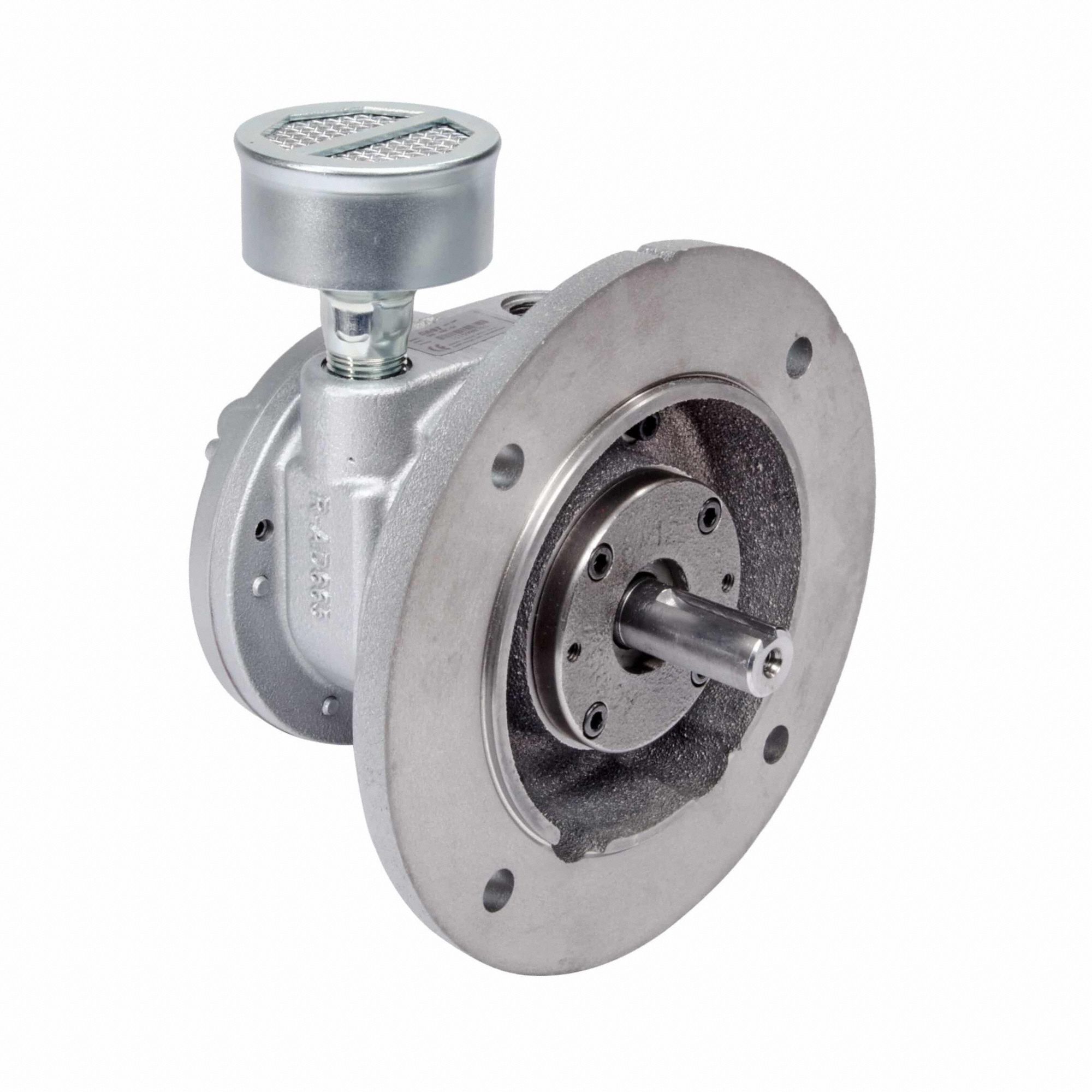 Air Motor: 9 hp, 290 in-lb Torque, 2, 000 RPM, 280 cfm, Face, 1 1/4 in NPT, CW/CCW, Cast Iron