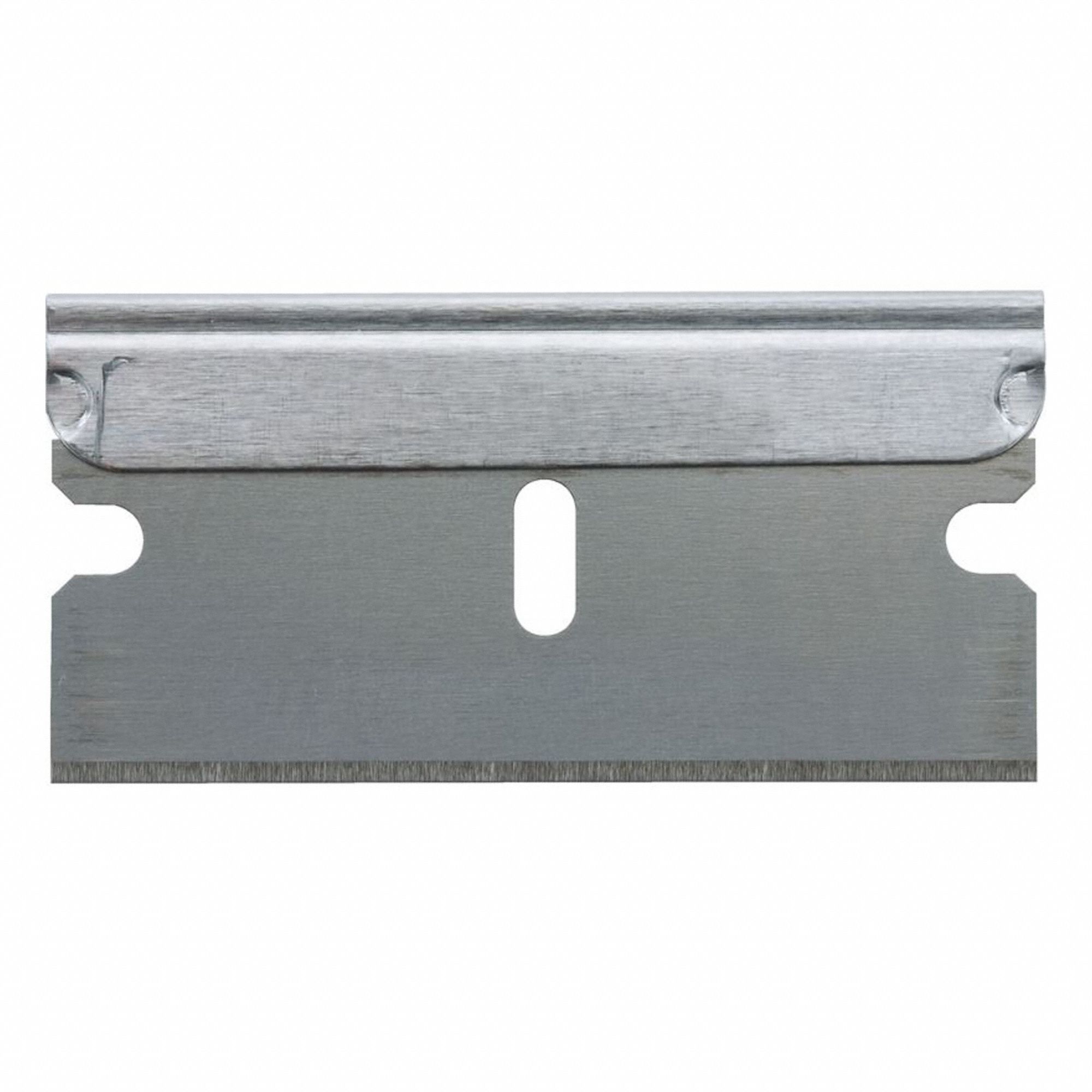 REPLACEMENT SCRAPER BLADE, 1/32 IN OVERALL W, 1 9/16 IN OVERALL L, 10 PK
