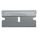 REPLACEMENT SCRAPER BLADE, 1/32 IN OVERALL W, 1 9/16 IN OVERALL L, 10 PK