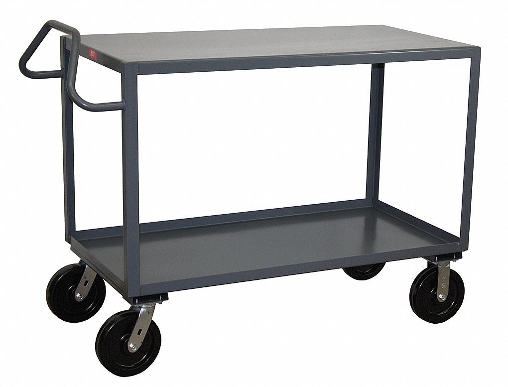 JAMCO, 4,800 lb Load Capacity, 30 in x 24 in, Utility Cart with Lipped