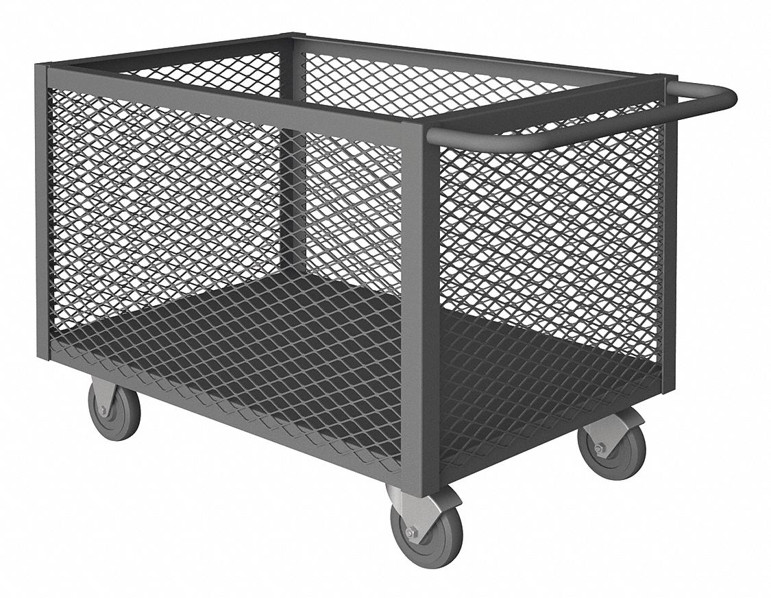 GENERAL BOX TRUCK,1400 LB CAP,STEEL,14GA