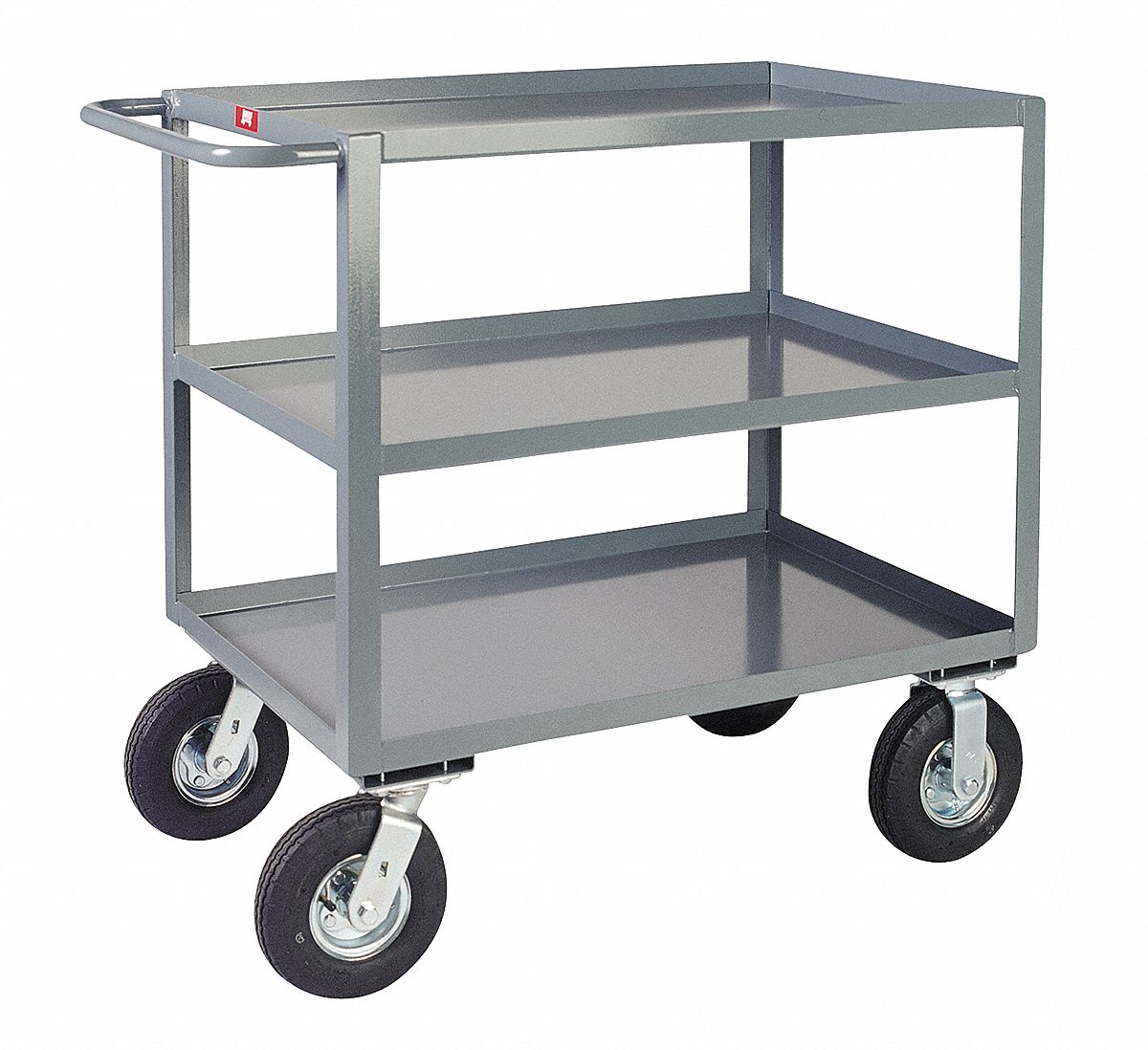 JAMCO, 1,200 lb Load Capacity, 30 in x 24 in, Utility Cart with Lipped