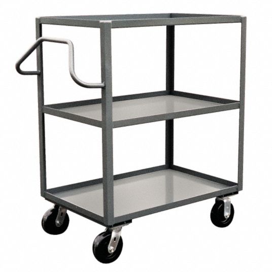 JAMCO, 3,000 lb Load Capacity, 60 in x 24 in, Utility Cart with Lipped
