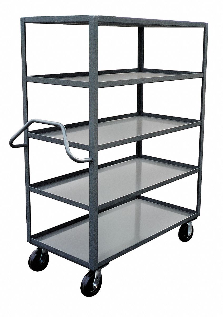 JAMCO, 3,000 lb Load Capacity, 48 in x 24 in, Utility Cart with Lipped