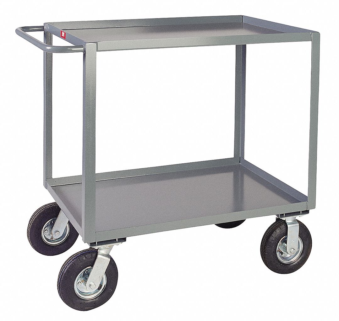 JAMCO, 1,200 lb Load Capacity, 48 in x 36 in, Utility Cart with Lipped
