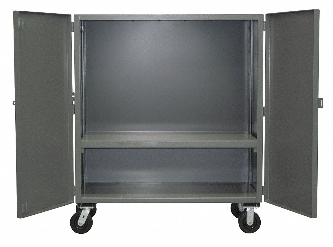 Solid Security Truck, 3000 lb Load Capacity, 60 in x 36 in - Grainger